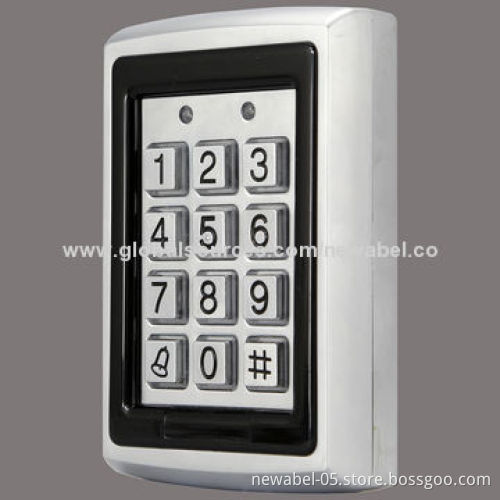 Metal keyboard, card reader